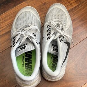 Nike Gray and Black Men's Sneakers